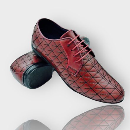 Men's elegant faux leather shoes