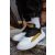 ch-115 white yellow black divatos férfi cipő
