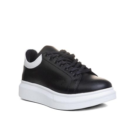 cnt-581-01 Fekete - fehér Férfi cipő